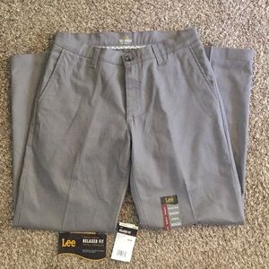 Men’s Lee Relaxed Fit Total Freedom Dress Pant